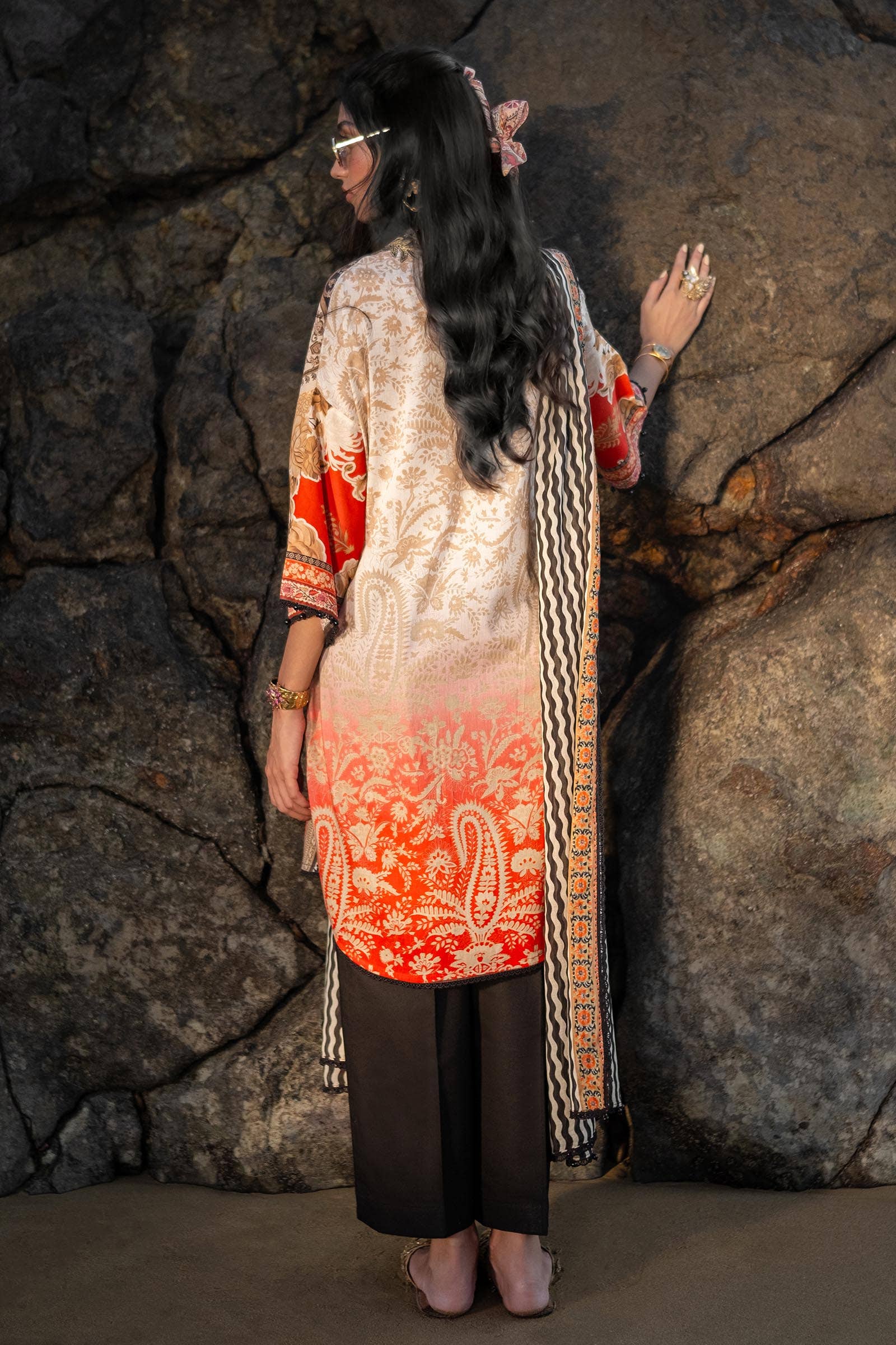 H241-028A-2BG | Sana Safinaz | Mahay Spring Lawn 2024