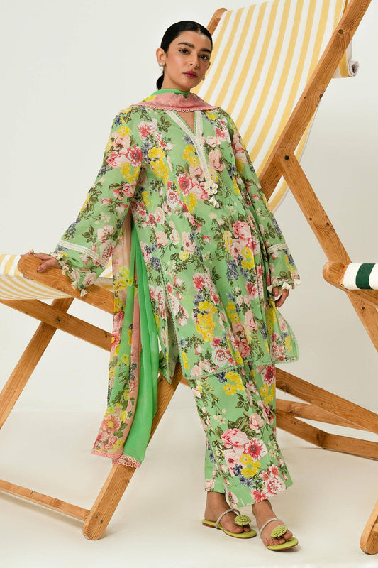 H242-007B-3CI | Sana Safinaz | Mahay Summer Lawn 2024