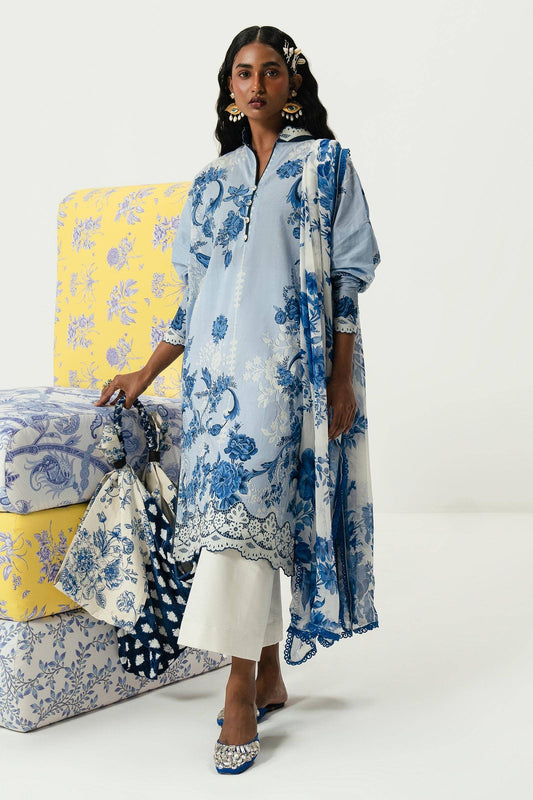 H242-009B-2DD | Sana Safinaz | Mahay Summer Lawn 2024