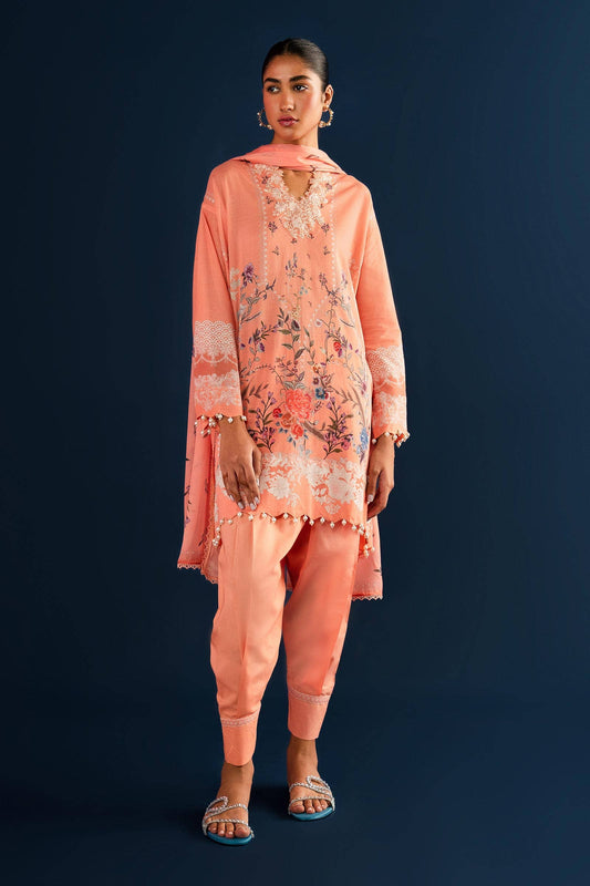 H242-014A-3CK | Sana Safinaz | Mahay Summer Lawn 2024