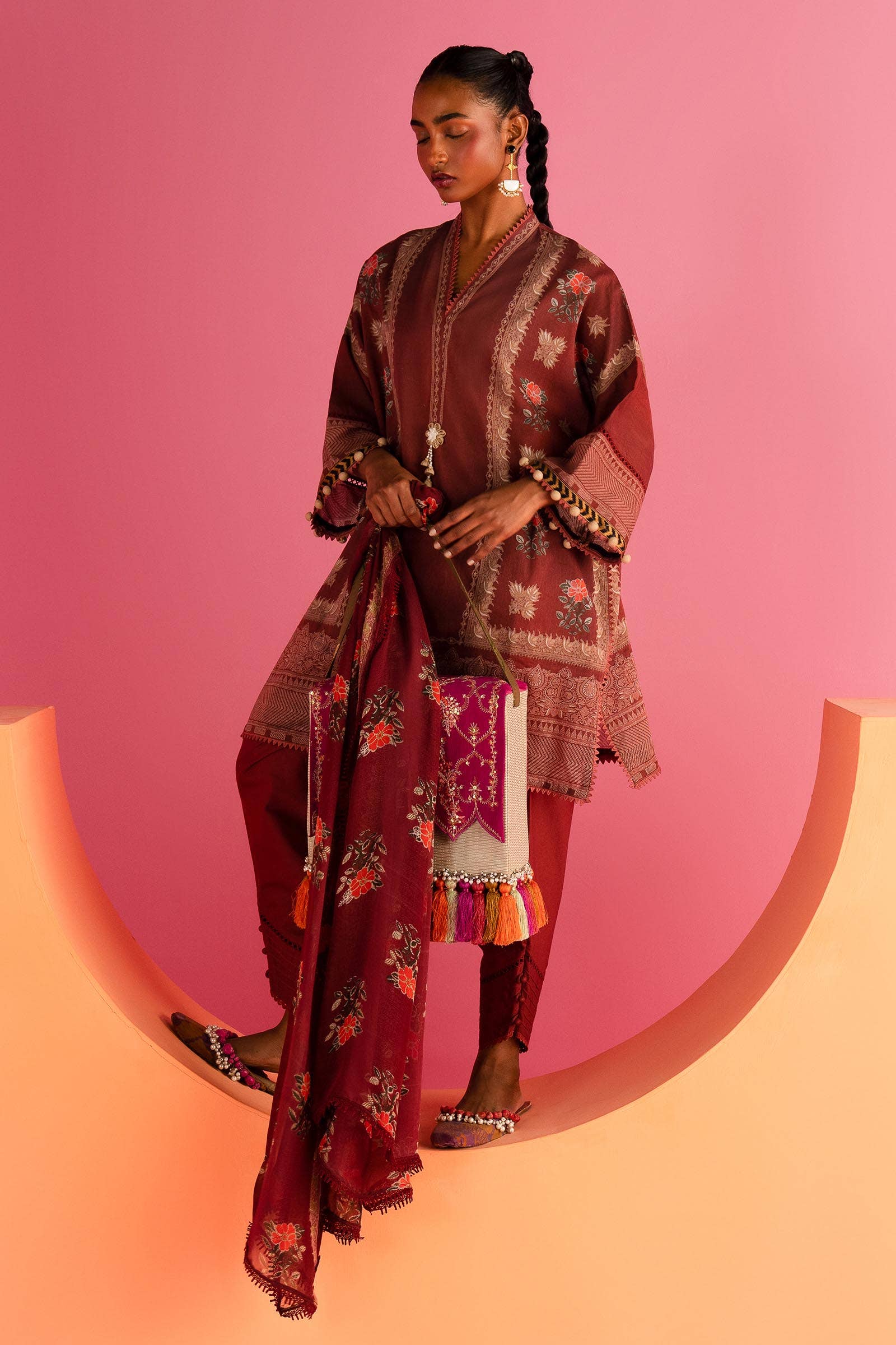 H242-015A-3CK | Sana Safinaz | Mahay Summer Lawn 2024