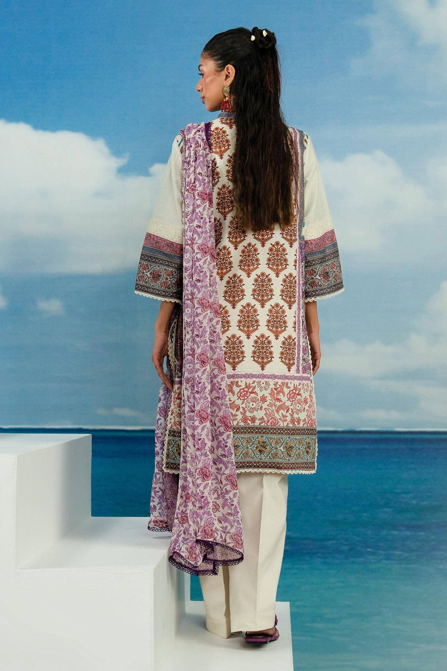 H242-016A-3CI | Sana Safinaz | Mahay Summer Lawn 2024