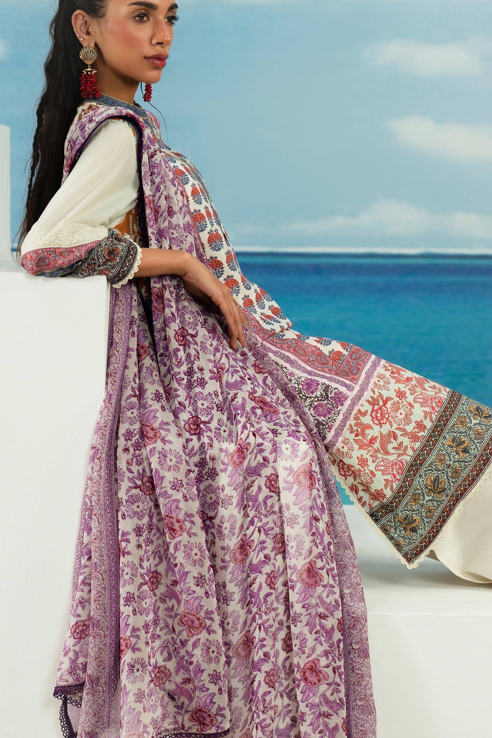 H242-016A-3CI | Sana Safinaz | Mahay Summer Lawn 2024