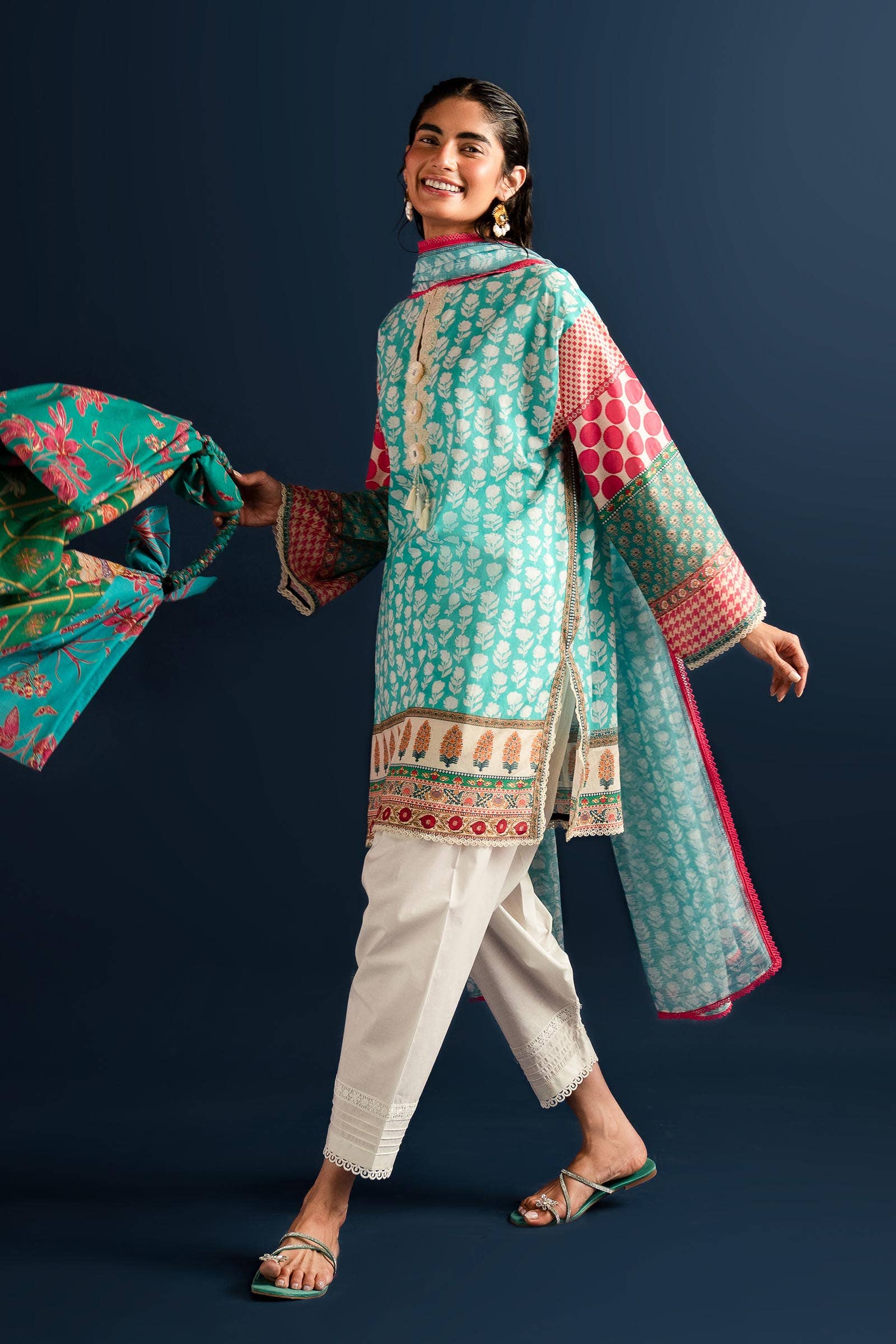 H242-019B-2DD | Sana Safinaz | Mahay Summer Lawn 2024