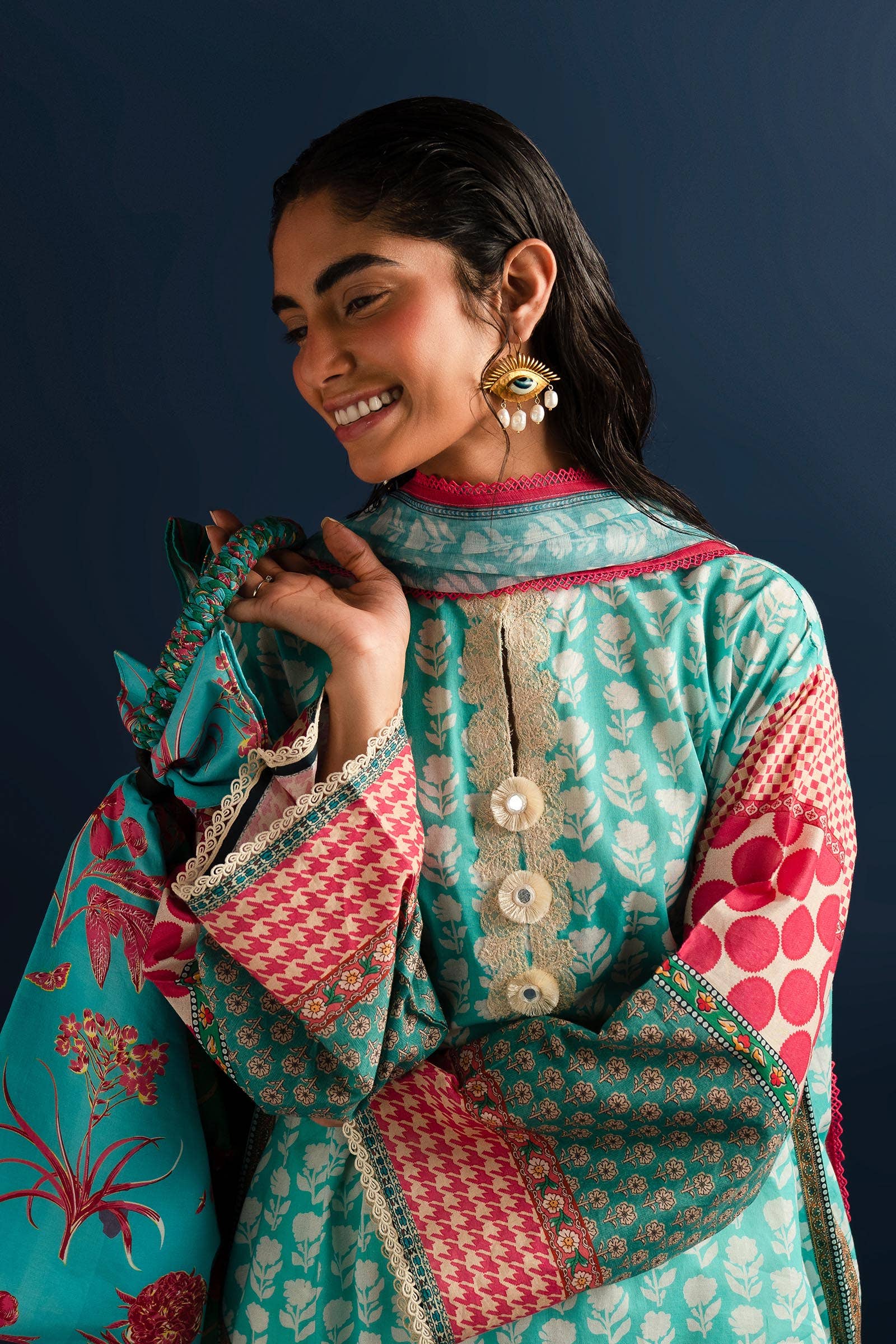 H242-019B-2DD | Sana Safinaz | Mahay Summer Lawn 2024