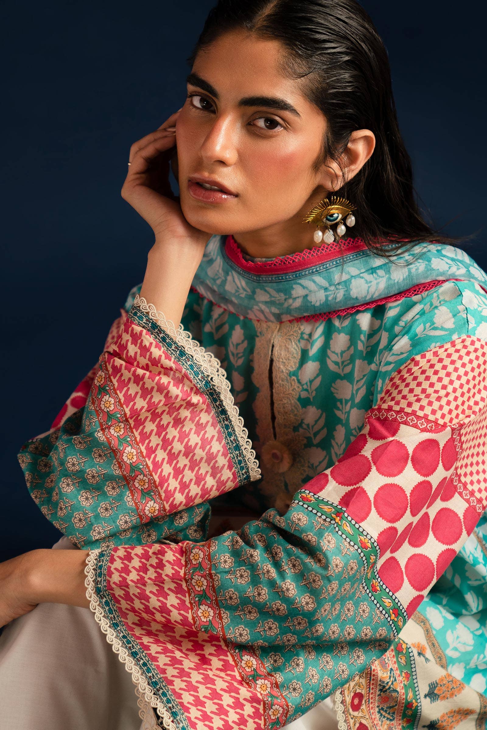 H242-019B-2DD | Sana Safinaz | Mahay Summer Lawn 2024
