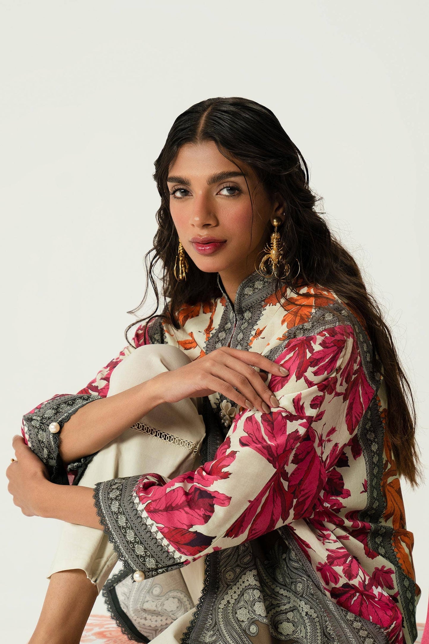 H242-021A-2S | Sana Safinaz | Mahay Summer Lawn 2024