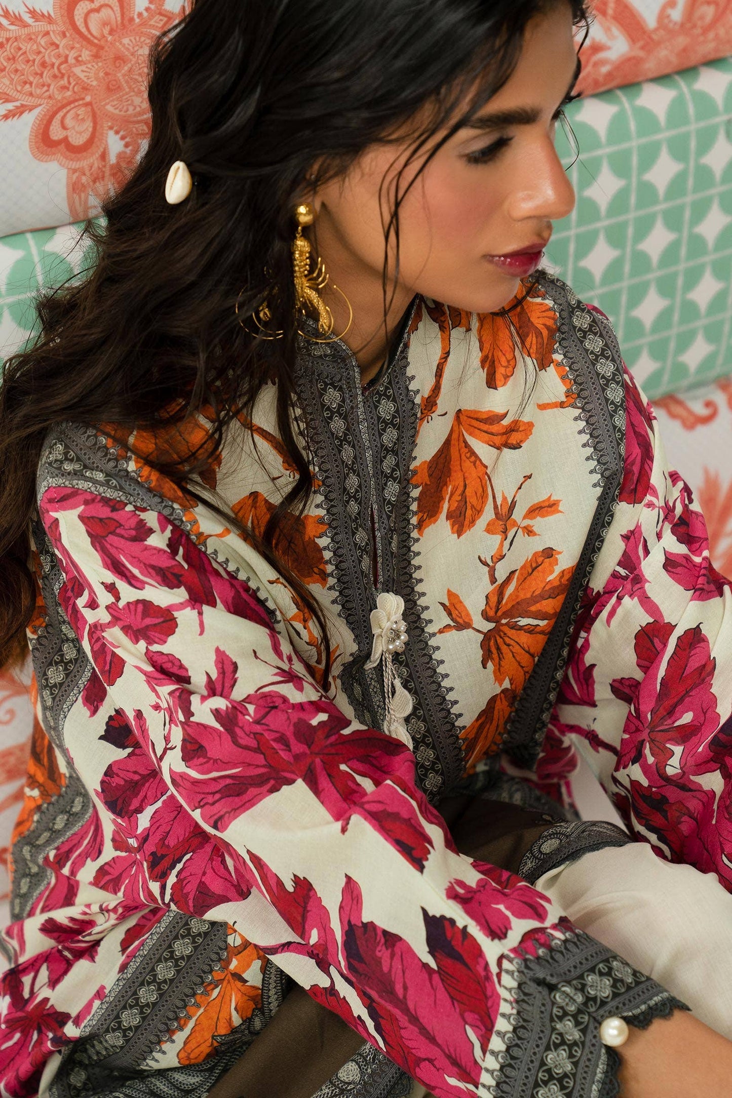 H242-021A-2S | Sana Safinaz | Mahay Summer Lawn 2024
