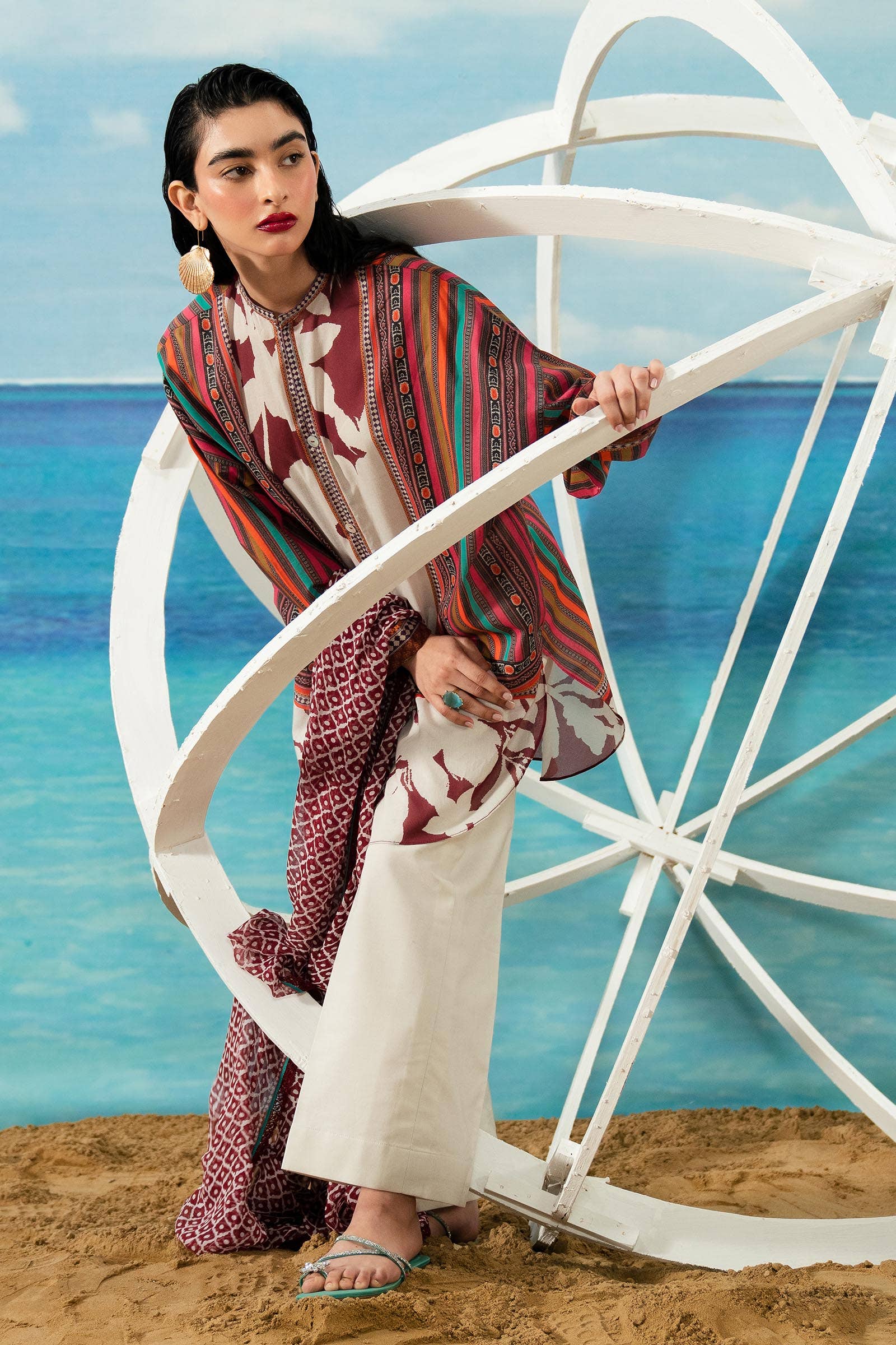 H242-023A-2I | Sana Safinaz | Mahay Summer Lawn 2024