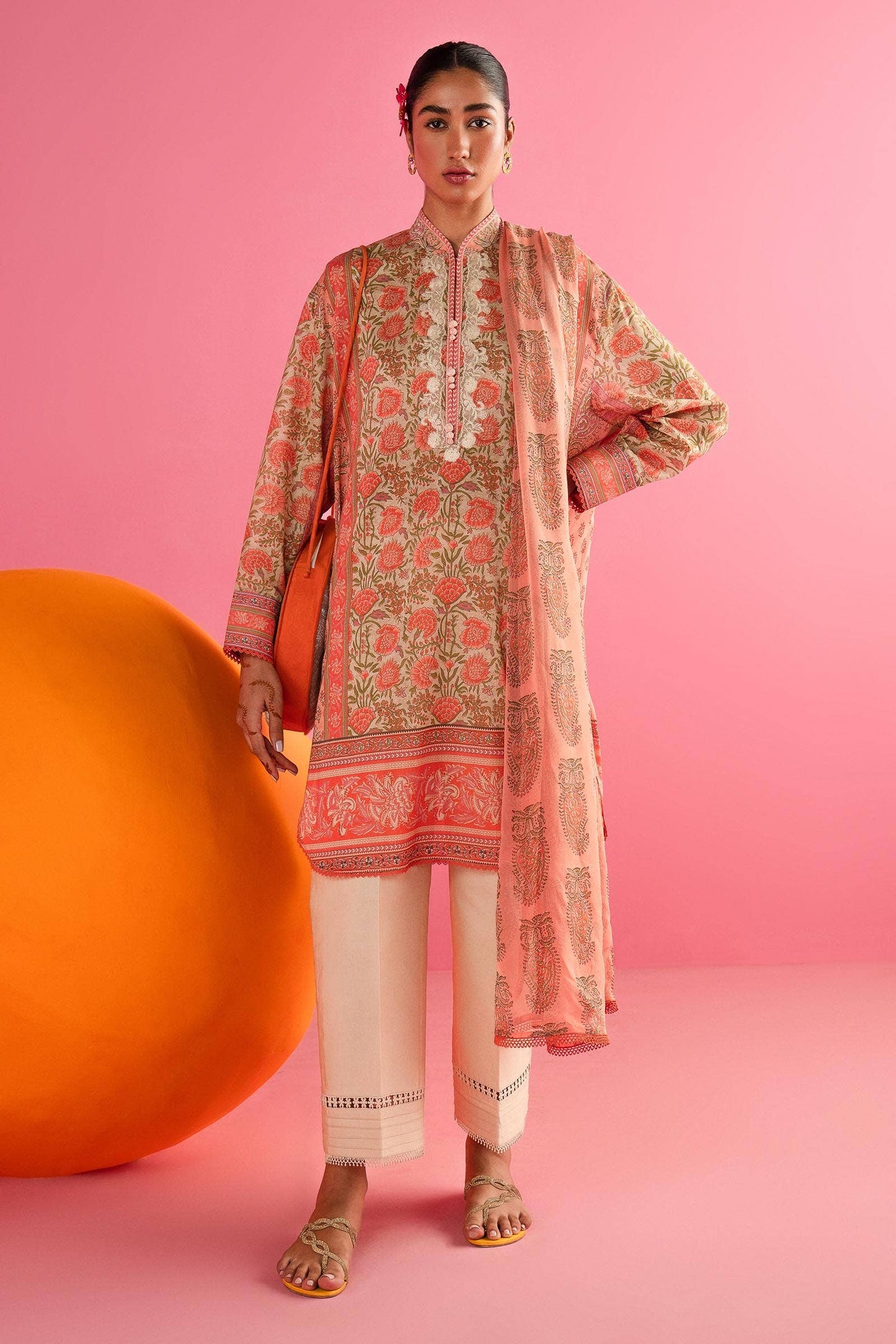 H242-024A-3CI | Sana Safinaz | Mahay Summer Lawn 2024