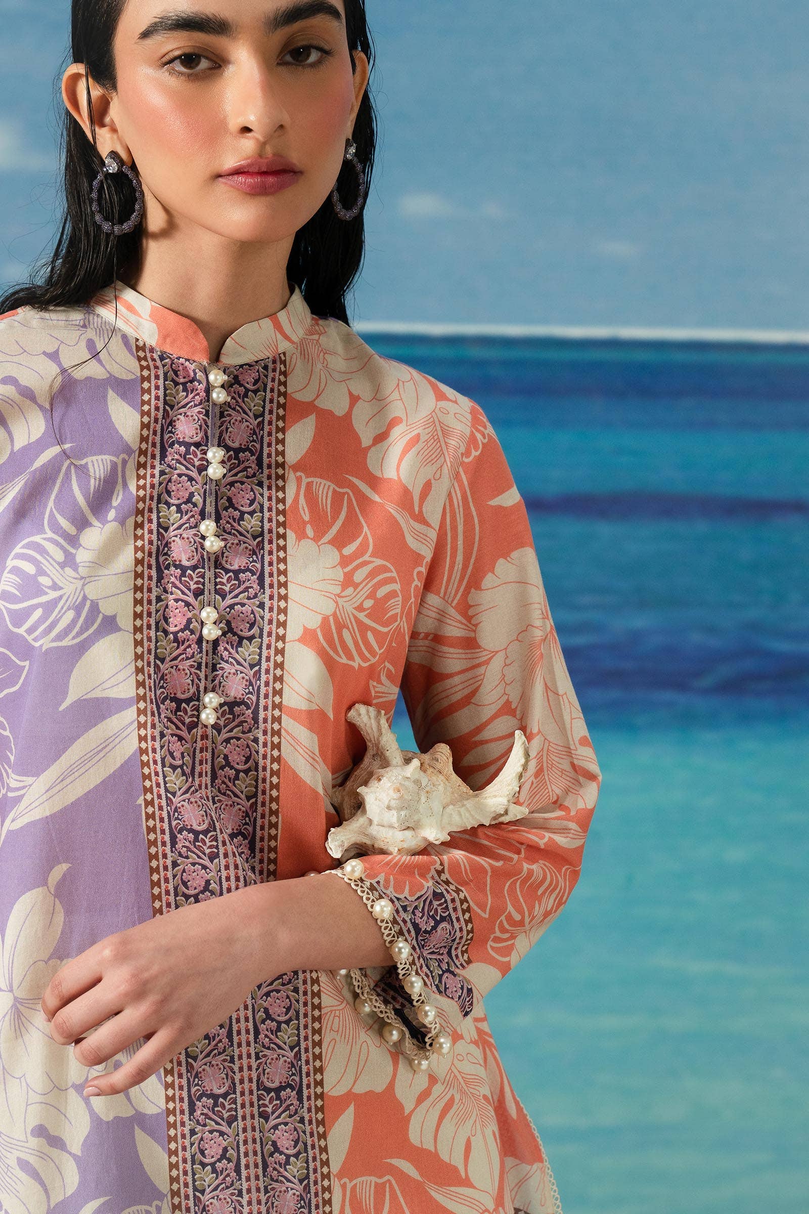 H242-025A-2I | Sana Safinaz | Mahay Summer Lawn 2024