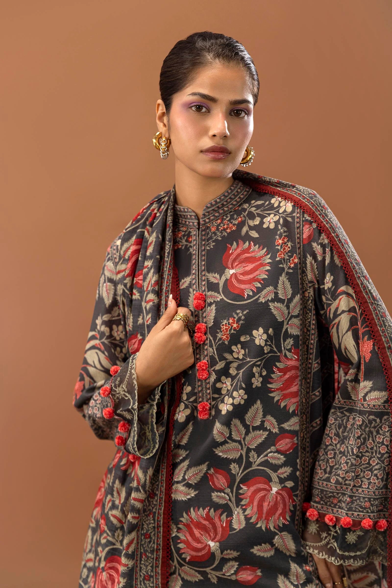 H243-002B-3CQ | Sana Safinaz | Mahay Winter Collection 2024