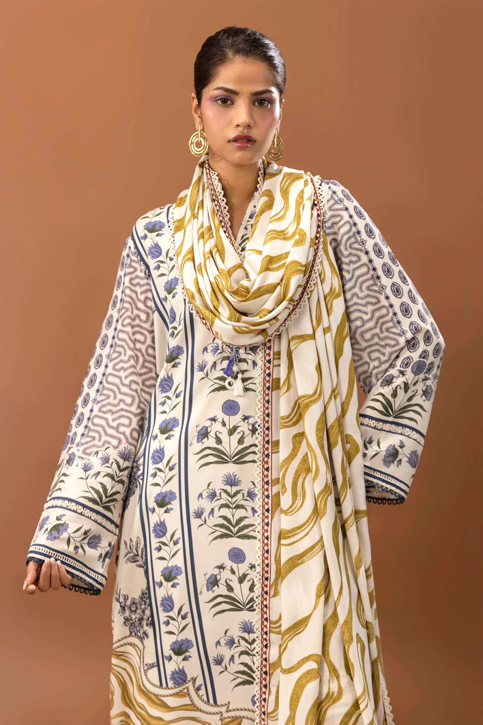 H243-004B-3DA | Sana Safinaz | Mahay Winter Collection 2024