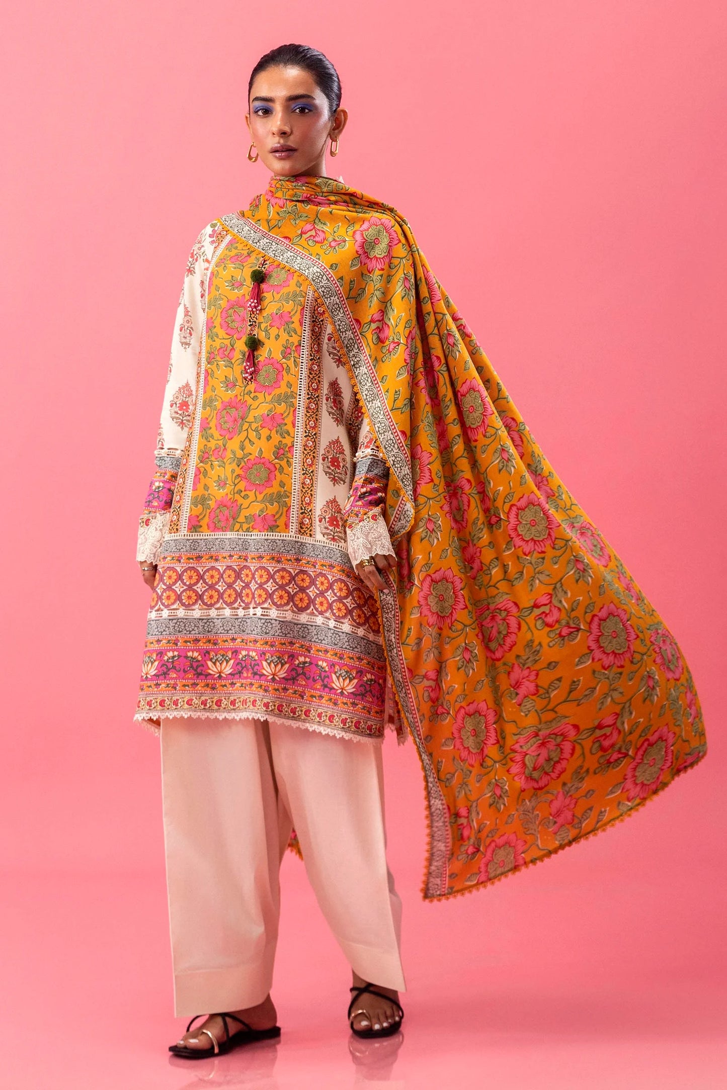 H243-005A-2DC | Sana Safinaz | Mahay Winter Collection 2024