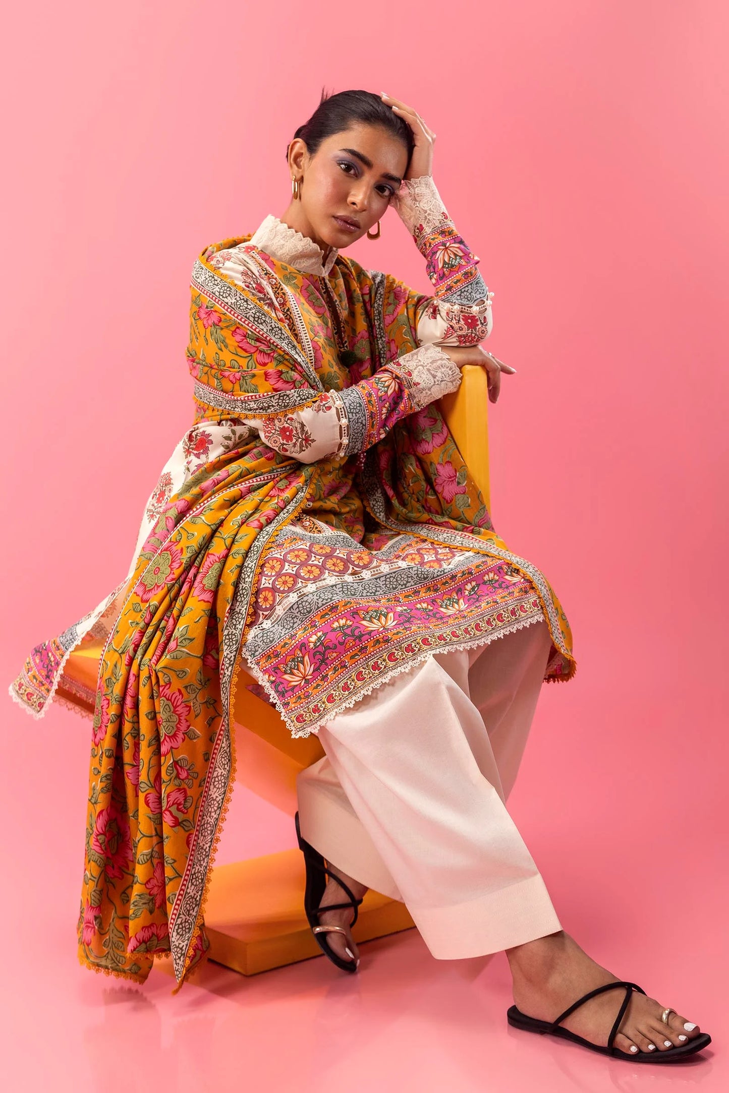 H243-005A-2DC | Sana Safinaz | Mahay Winter Collection 2024