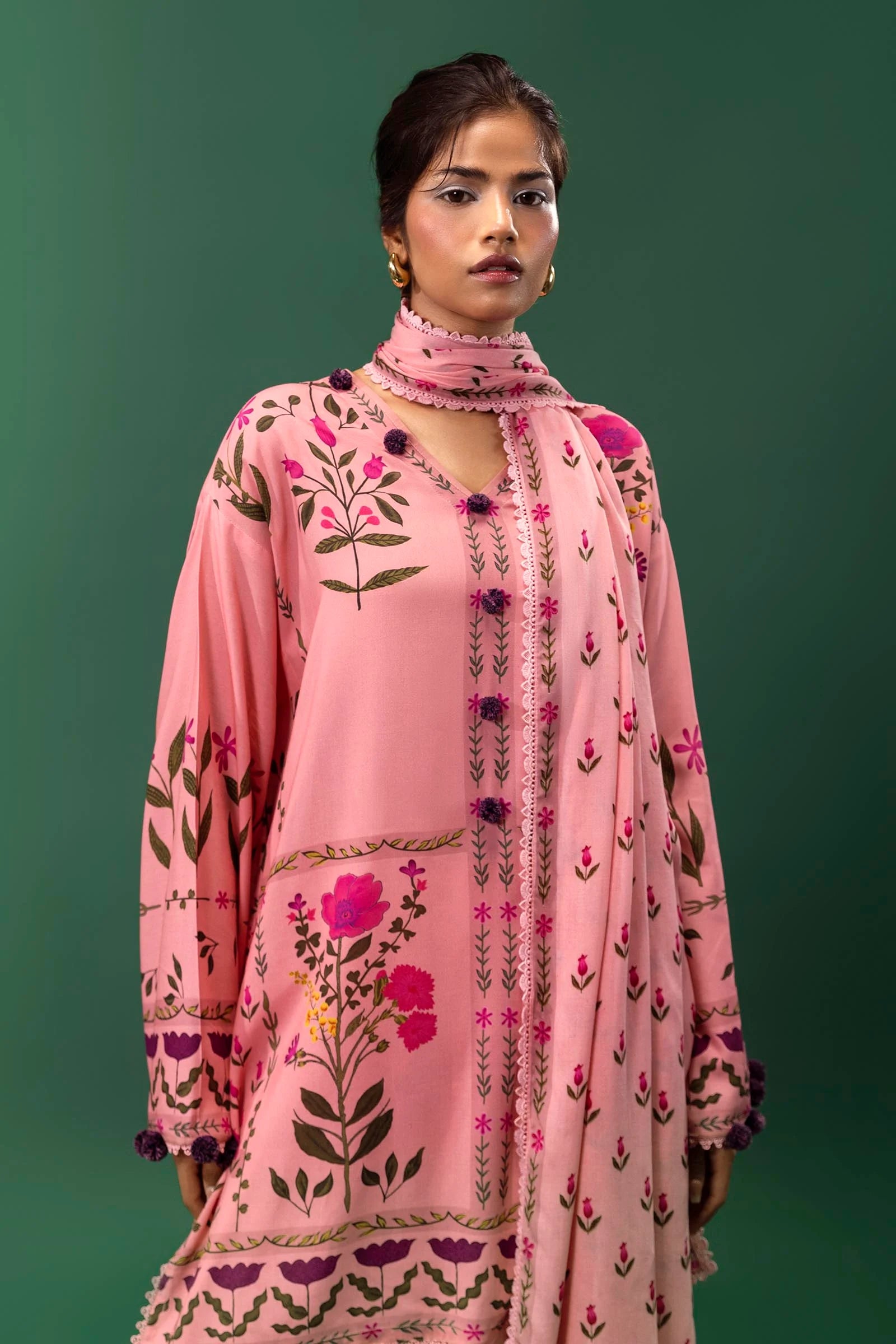 H243-010A-3DA | Sana Safinaz | Mahay Winter Collection 2024
