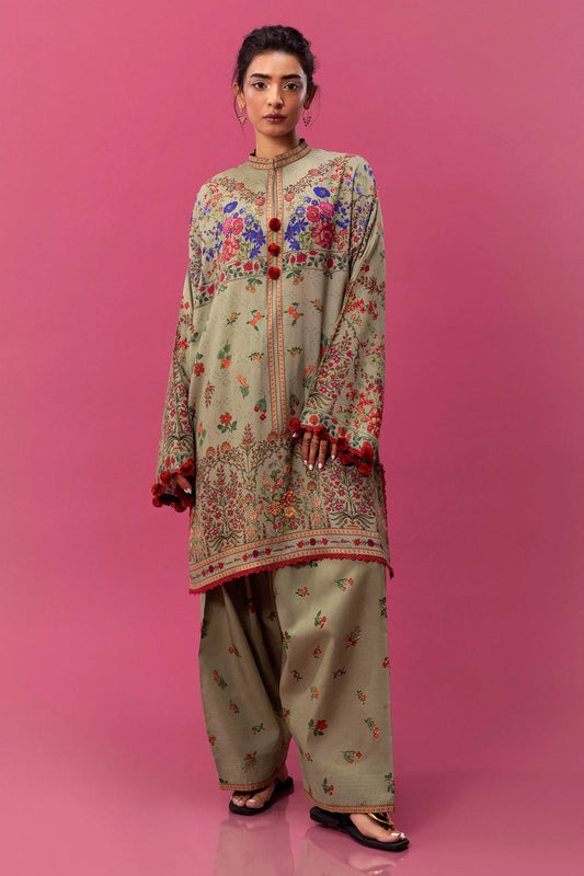 H243-011B-2C | Sana Safinaz | Mahay Winter Collection 2024