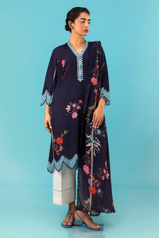 H243-012B-2DC | Sana Safinaz | Mahay Winter Collection 2024