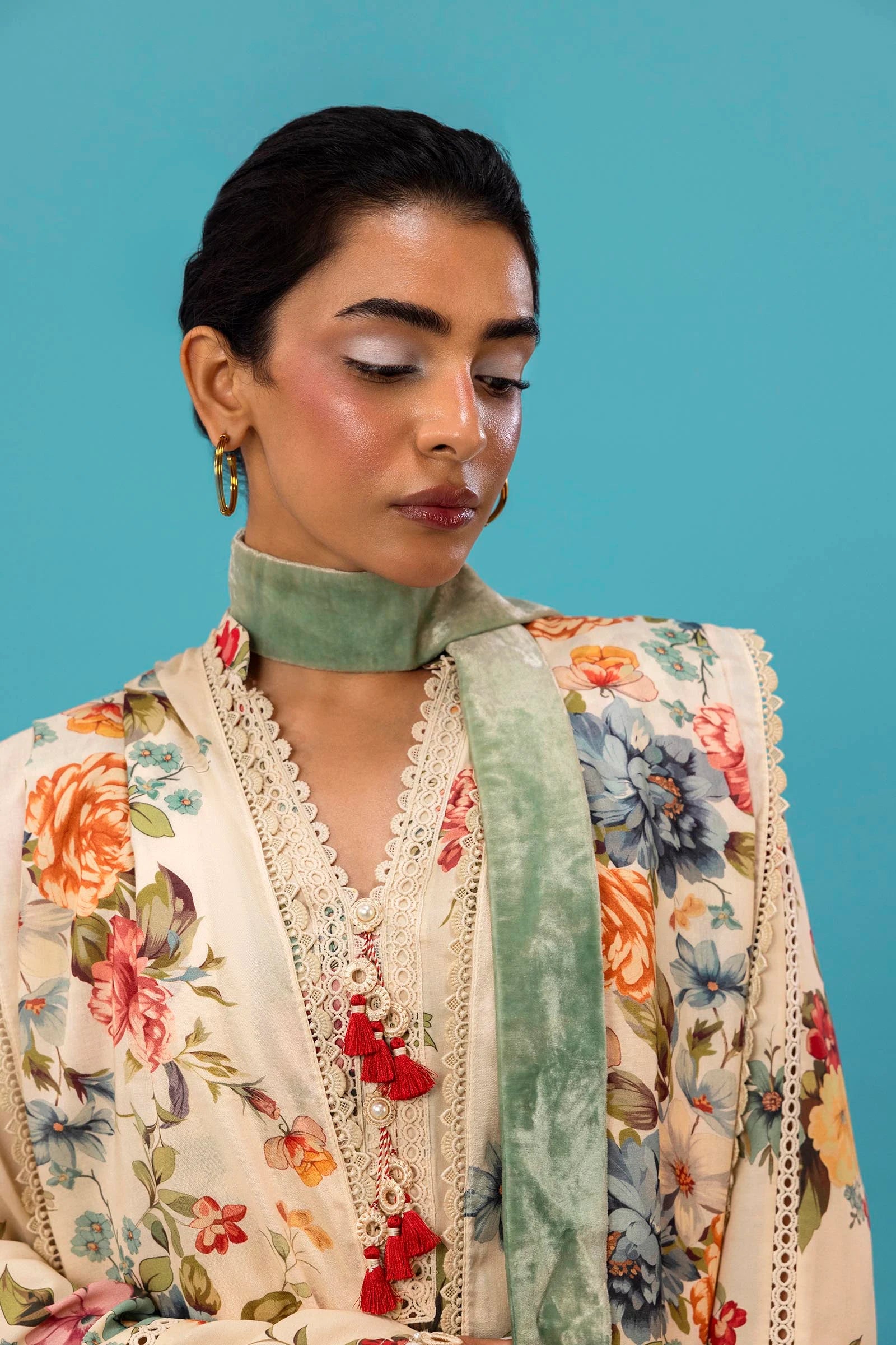 H243-014A-3DA | Sana Safinaz | Mahay Winter Collection 2024