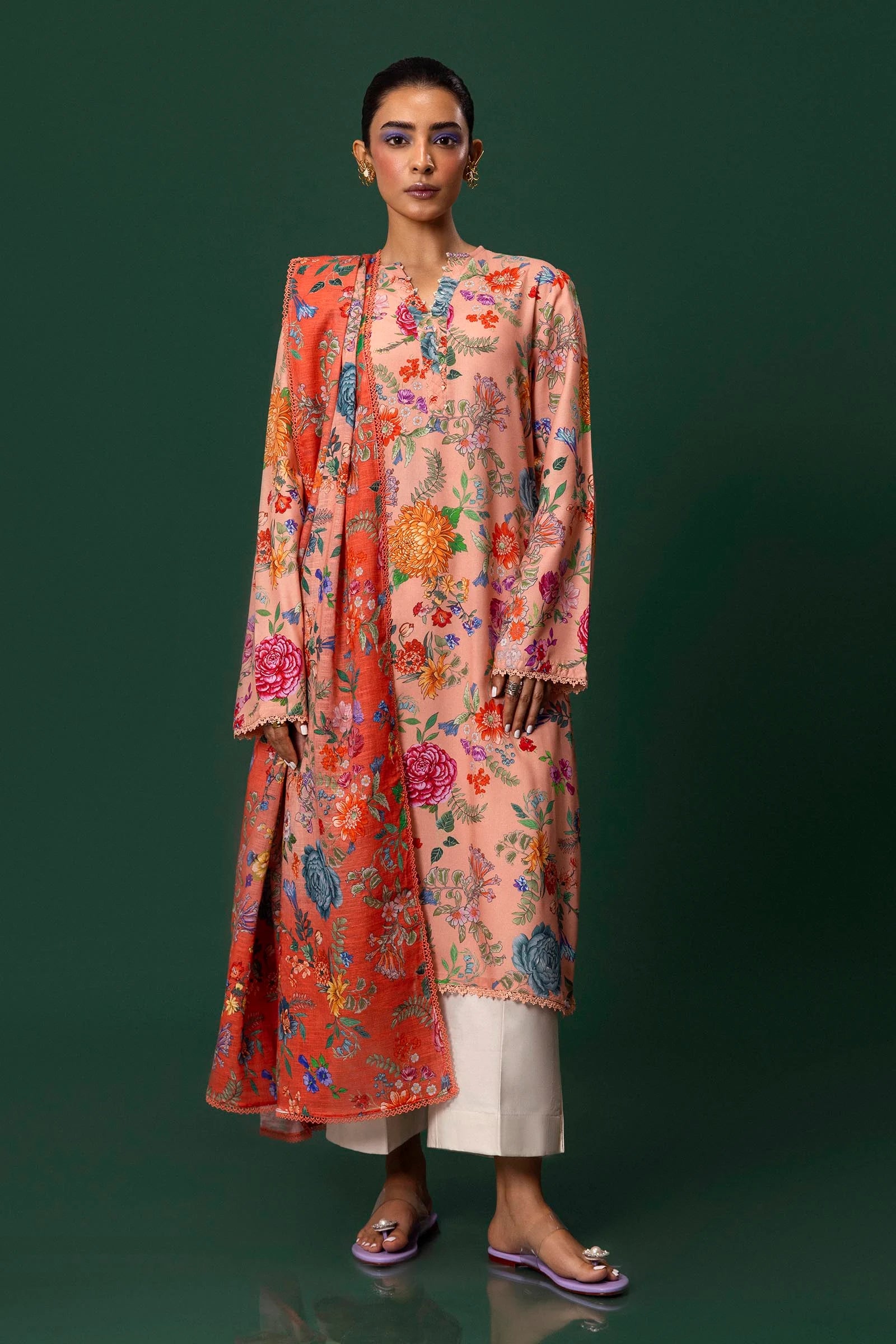 H243-015B-2BQ | Sana Safinaz | Mahay Winter Collection 2024