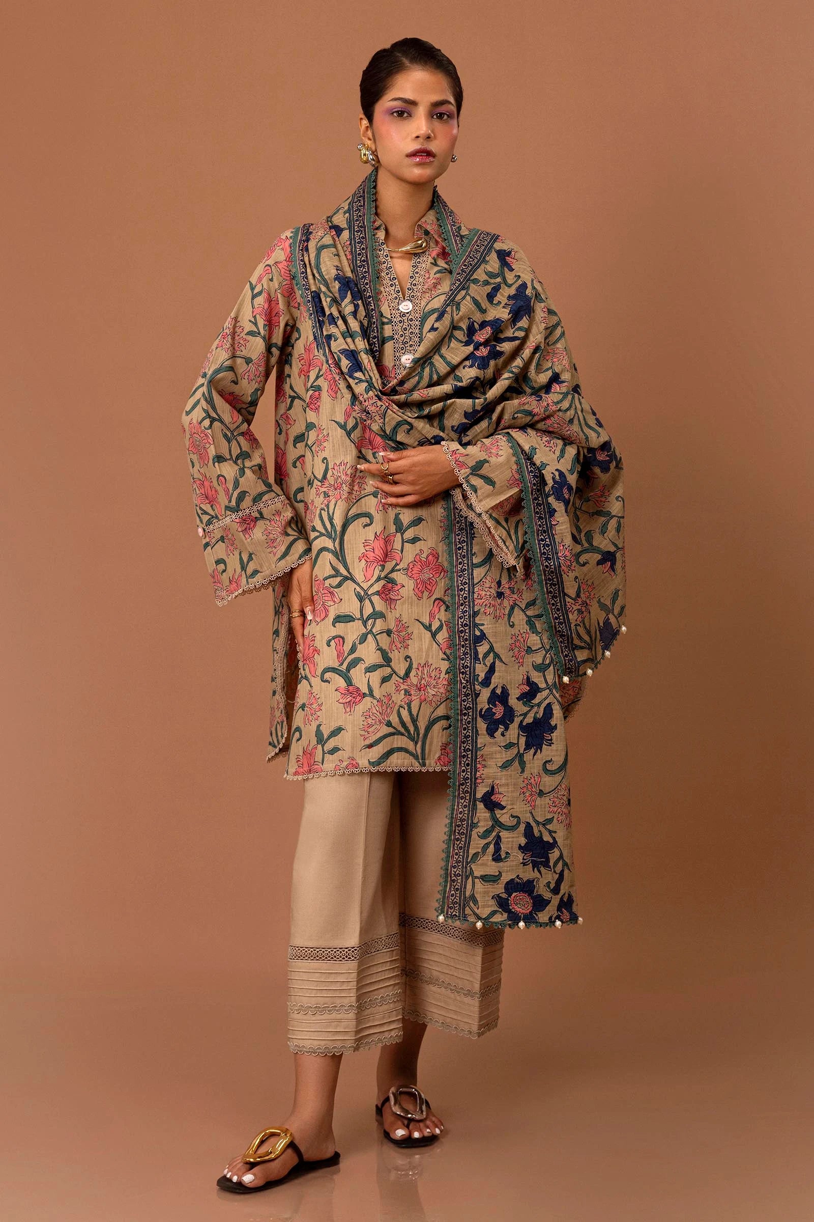 H243-017B-2Q | Sana Safinaz | Mahay Winter Collection 2024