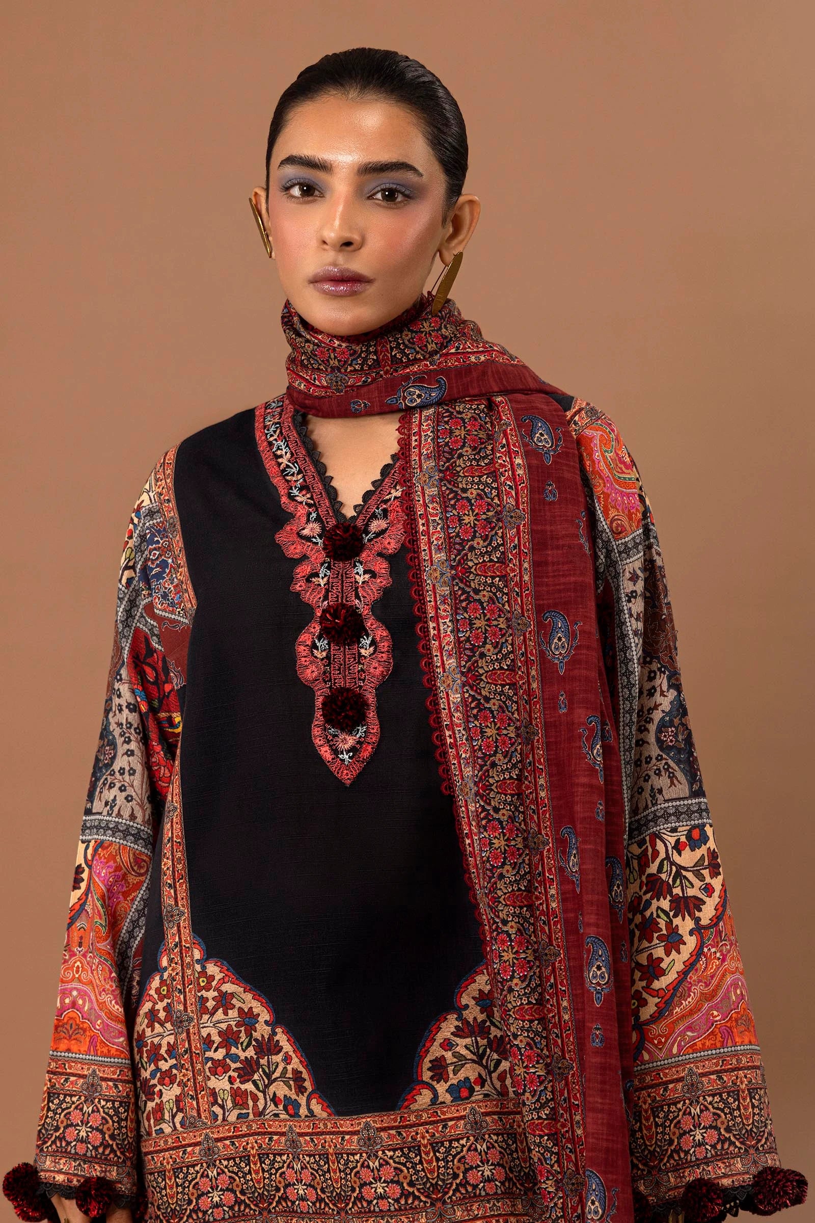 H243-019A-2BQ | Sana Safinaz | Mahay Winter Collection 2024