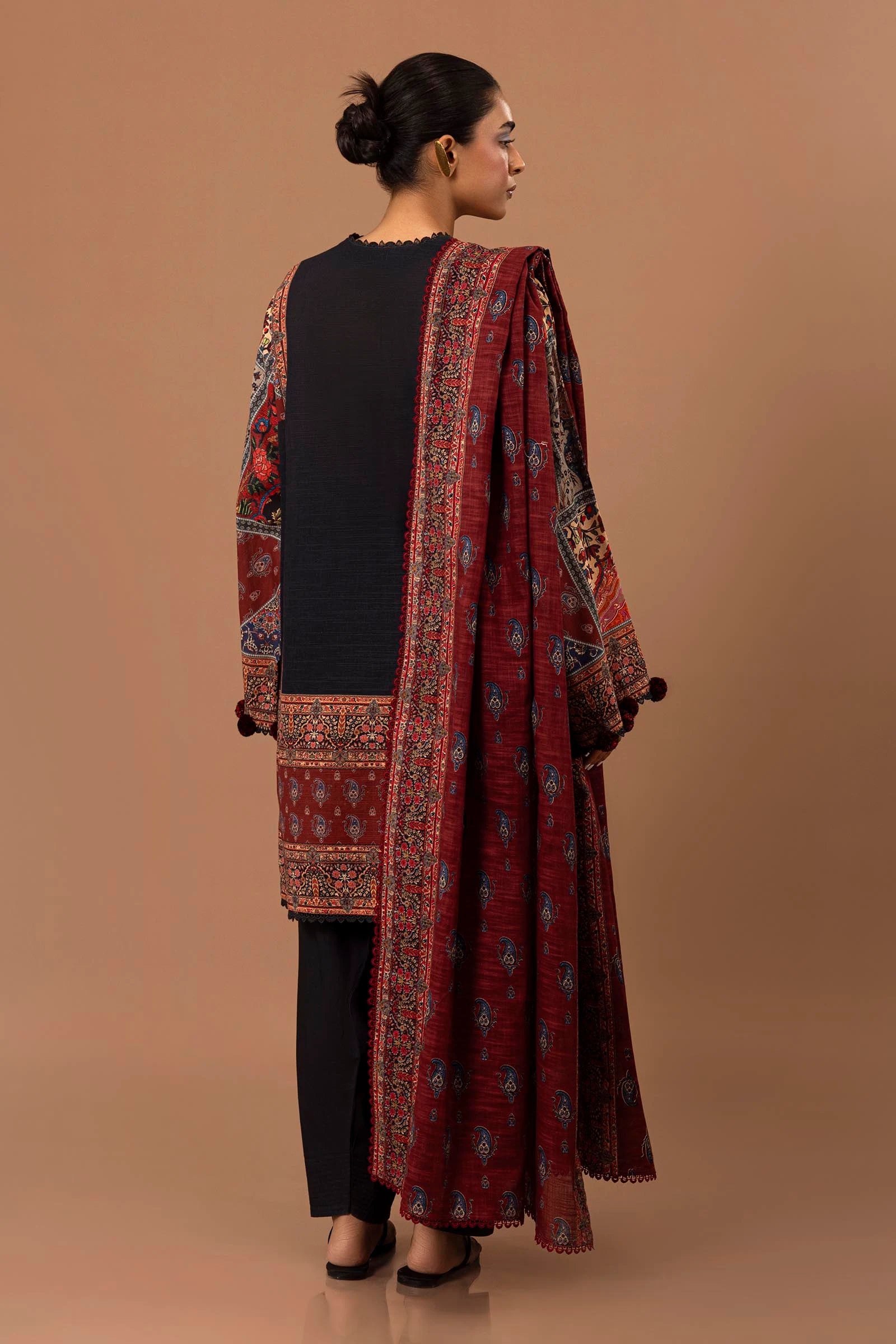 H243-019A-2BQ | Sana Safinaz | Mahay Winter Collection 2024