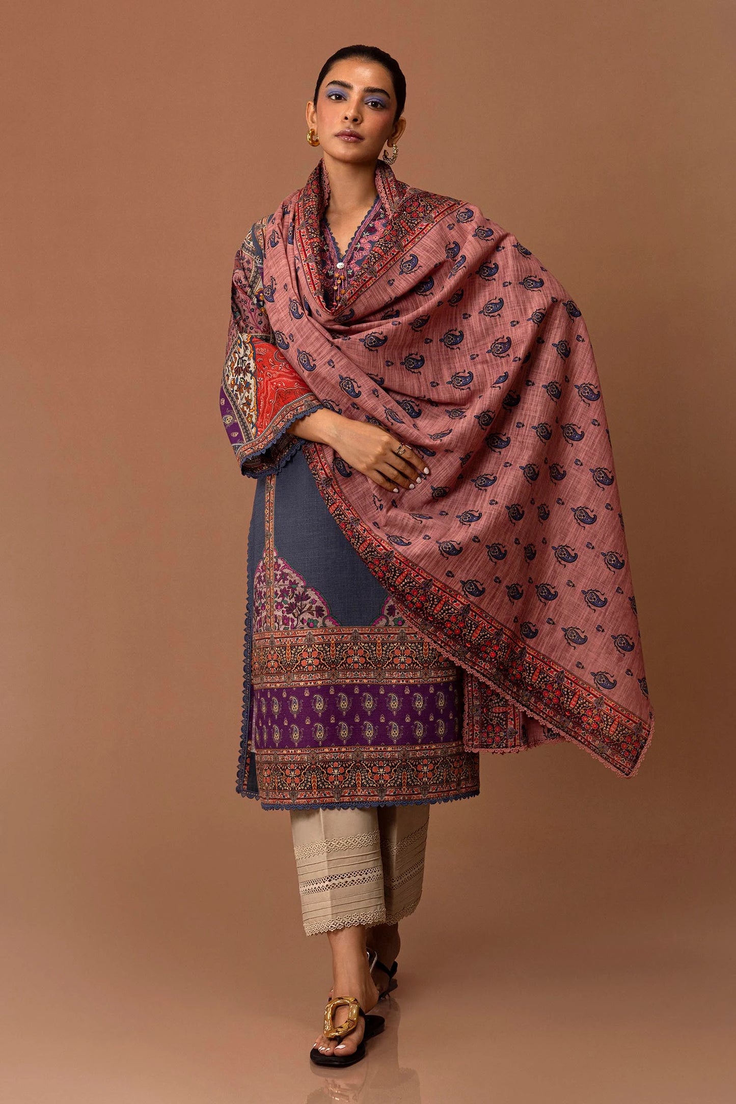 H243-019B-2BQ | Sana Safinaz | Mahay Winter Collection 2024