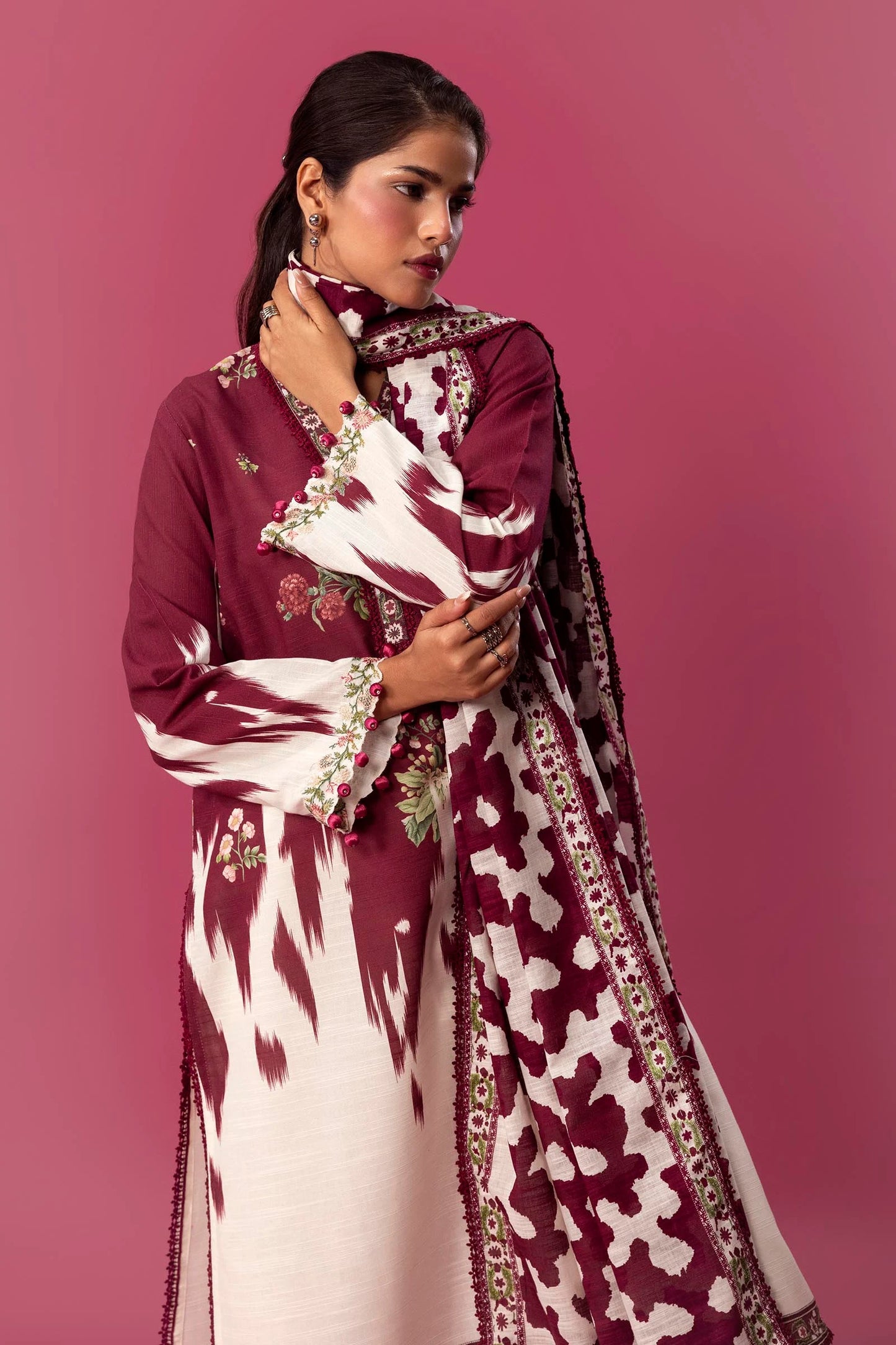 H243-021A-2BQ | Sana Safinaz | Mahay Winter Collection 2024