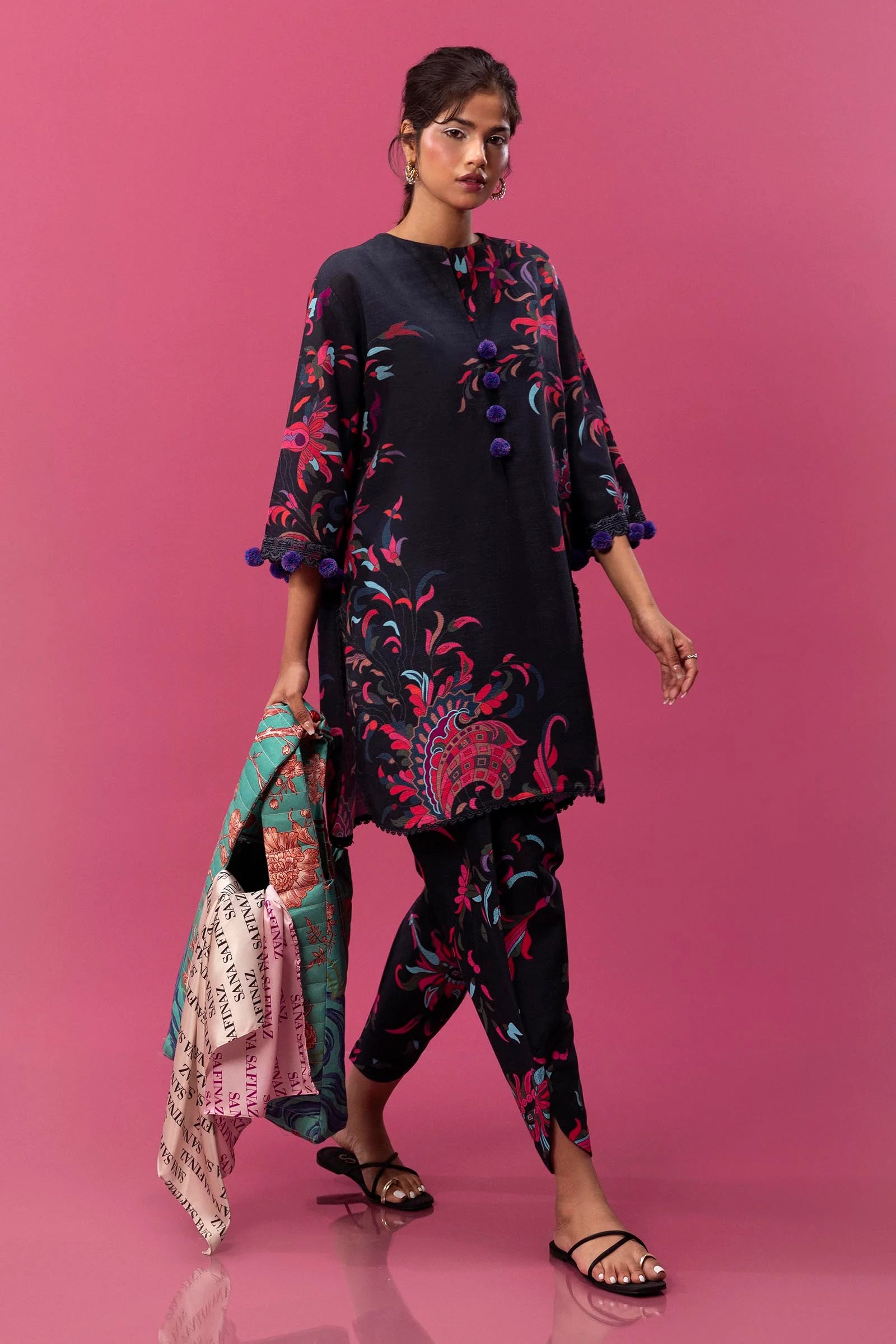 H243-022B-2AC | Sana Safinaz | Mahay Winter Collection 2024