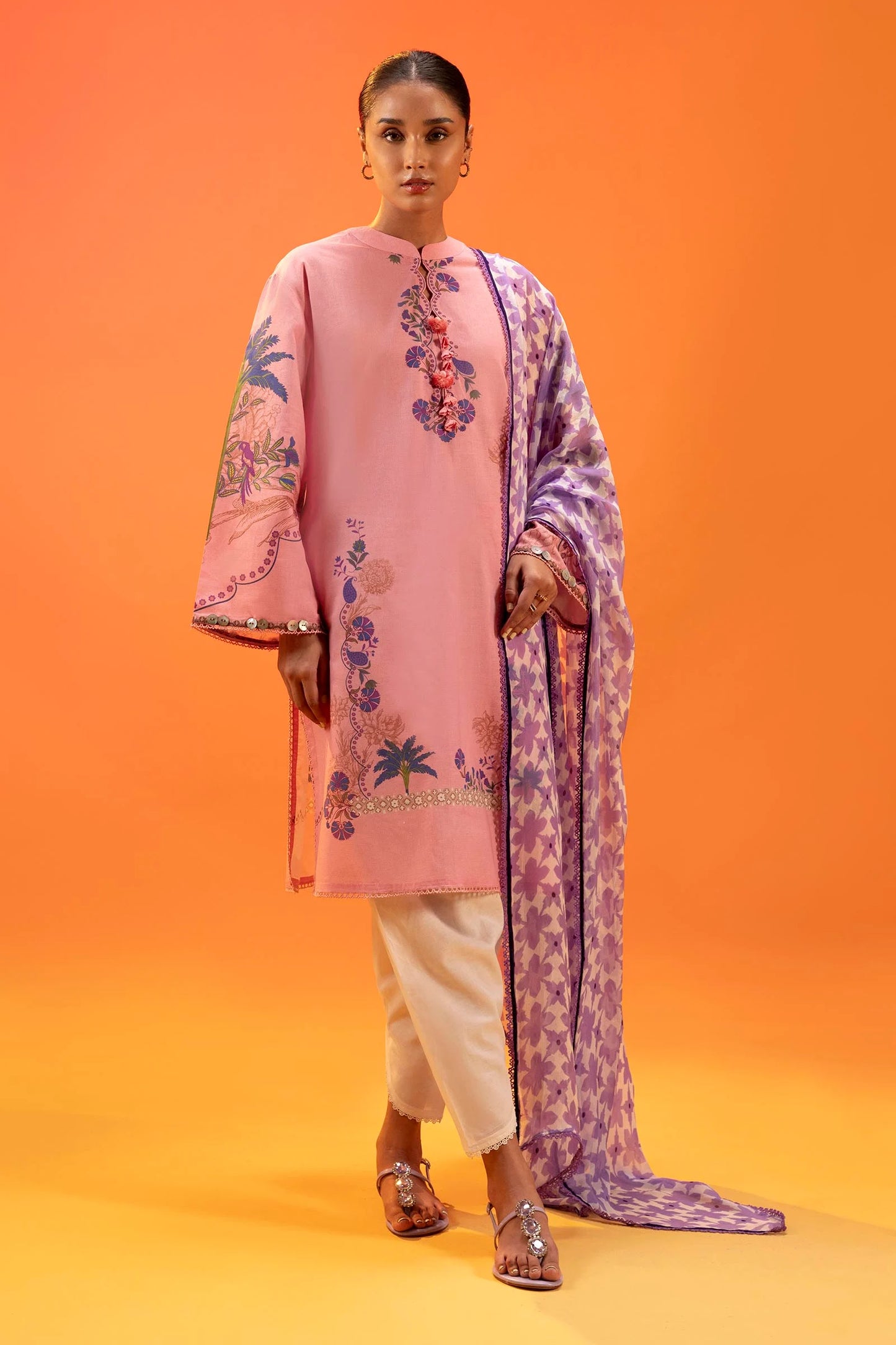 H252-001B-2I | Sana Safinaz | Mahay Summer Lawn 2025