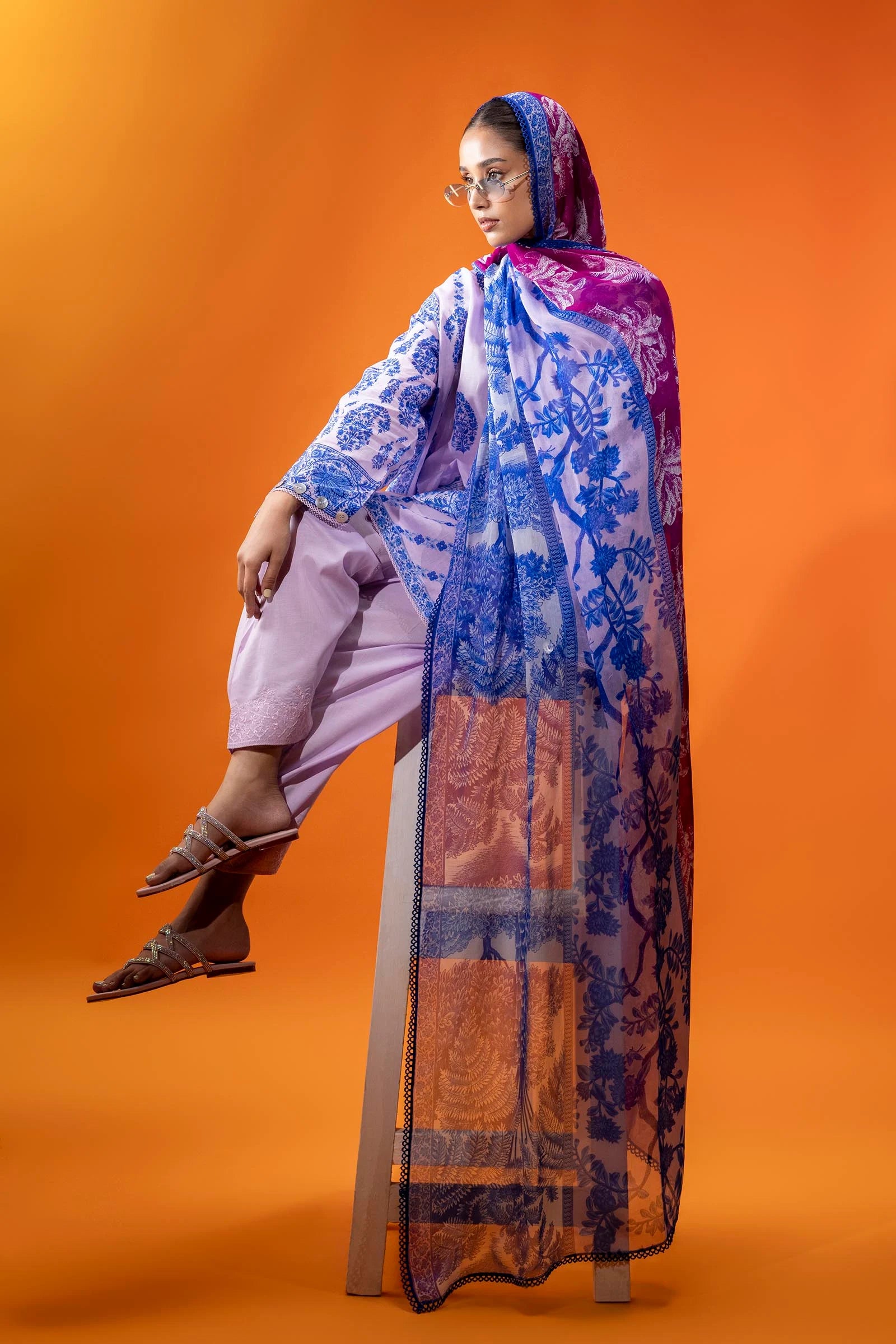 H252-005A-3CI | Sana Safinaz | Mahay Summer Lawn 2025