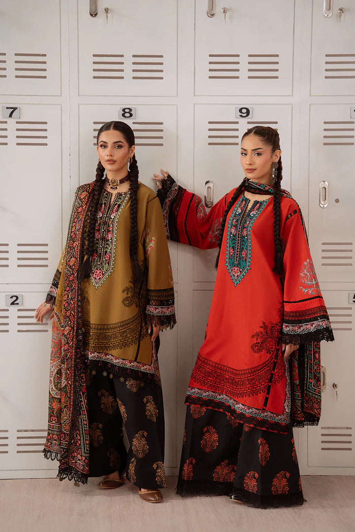 NAZLI-A-SRL25-06 | Saira Rizwan | Laanem summer Lawn 2025