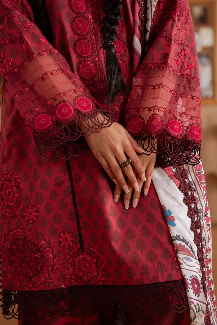 SEREN-A-SRL25-08 | Saira Rizwan | Laanem summer Lawn 2025