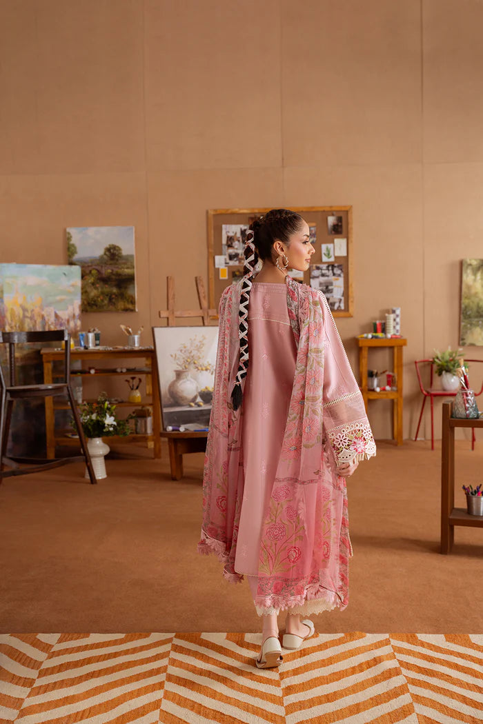 LEYLA-B-SRL25-04 | Saira Rizwan | Laanem summer Lawn 2025