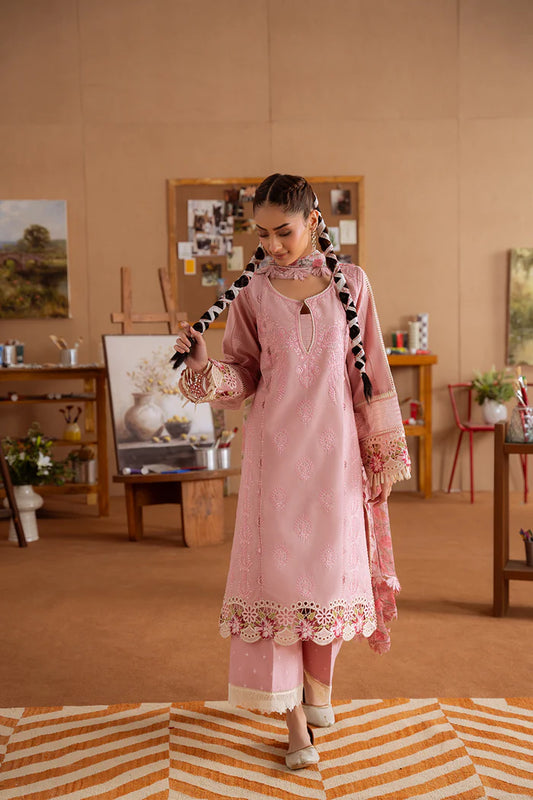LEYLA-B-SRL25-04 | Saira Rizwan | Laanem summer Lawn 2025