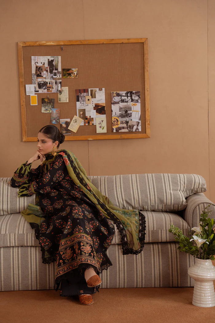 NERIDA-B-SRL25-02 | Saira Rizwan | Laanem summer Lawn 2025