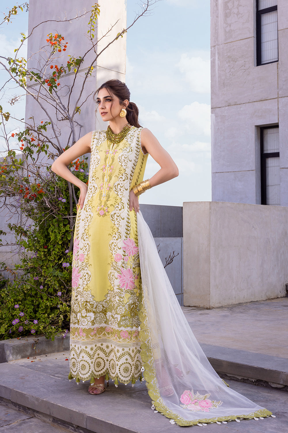 TIFFANY - SRLL24-03 | Saira Rizwan | Luxury Lawn 2024
