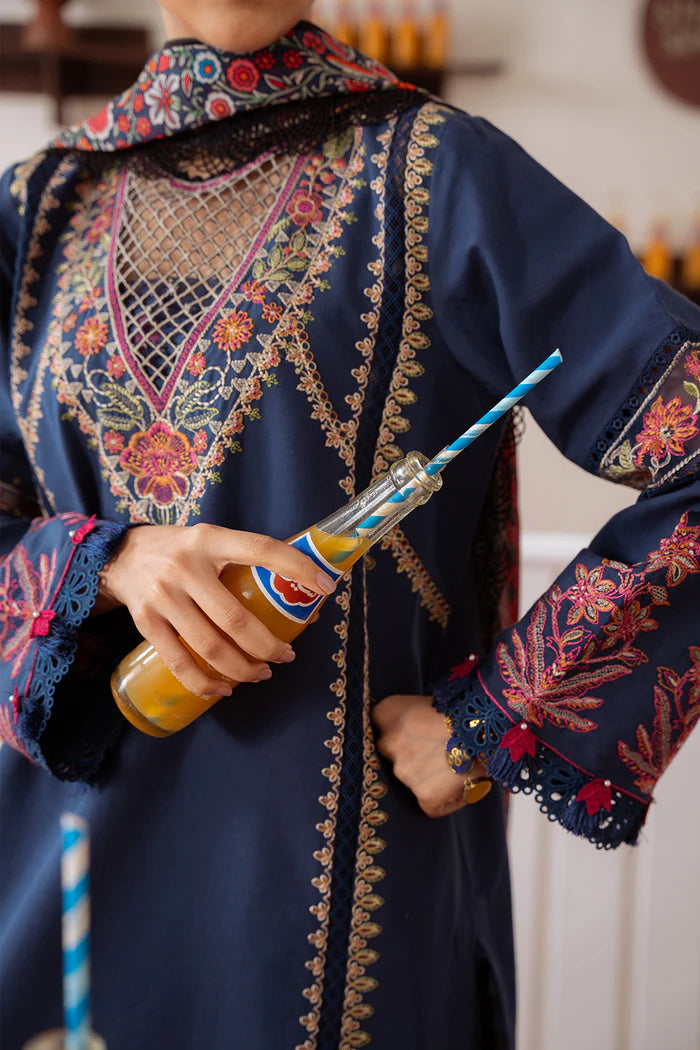 ELIF-A-SRL25-05 | Saira Rizwan | Laanem summer Lawn 2025
