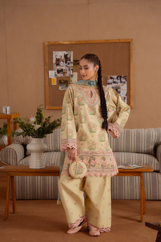 NERIDA-A-SRL25-02 | Saira Rizwan | Laanem summer Lawn 2025