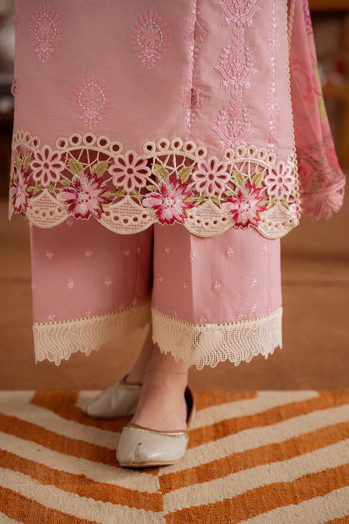 LEYLA-B-SRL25-04 | Saira Rizwan | Laanem summer Lawn 2025
