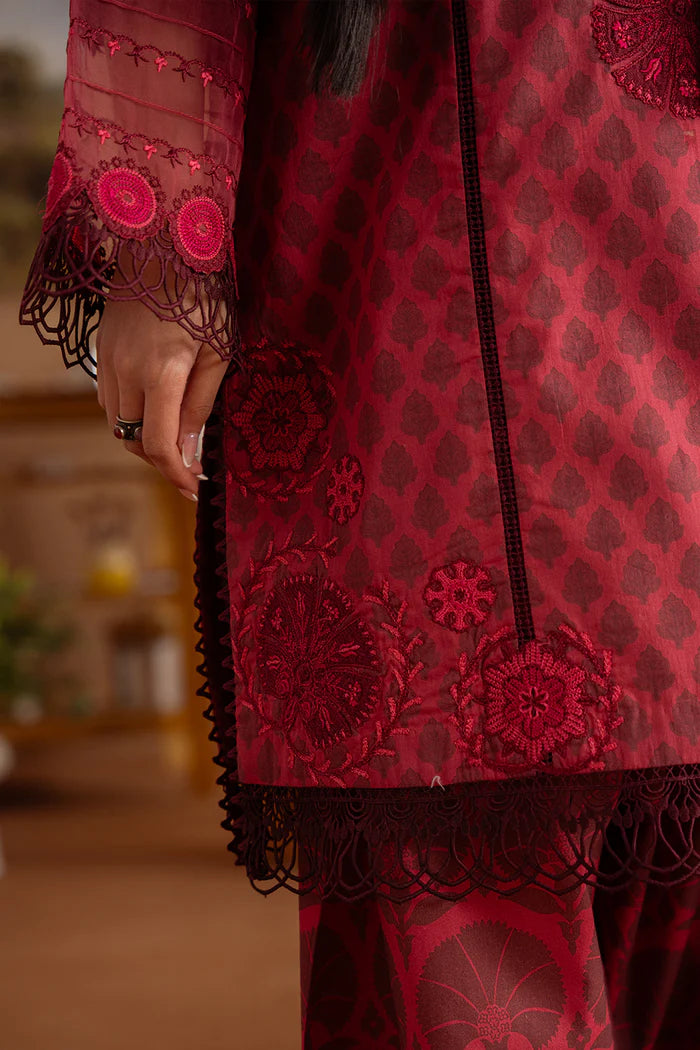 SEREN-A-SRL25-08 | Saira Rizwan | Laanem summer Lawn 2025