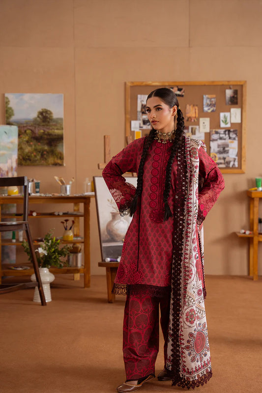 SEREN-A-SRL25-08 | Saira Rizwan | Laanem summer Lawn 2025