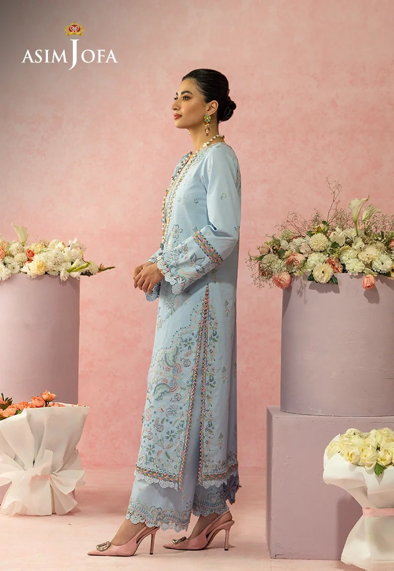 AJULW-10 | Asim Jofa | Luxury Lawn Unstitched Collection 2026