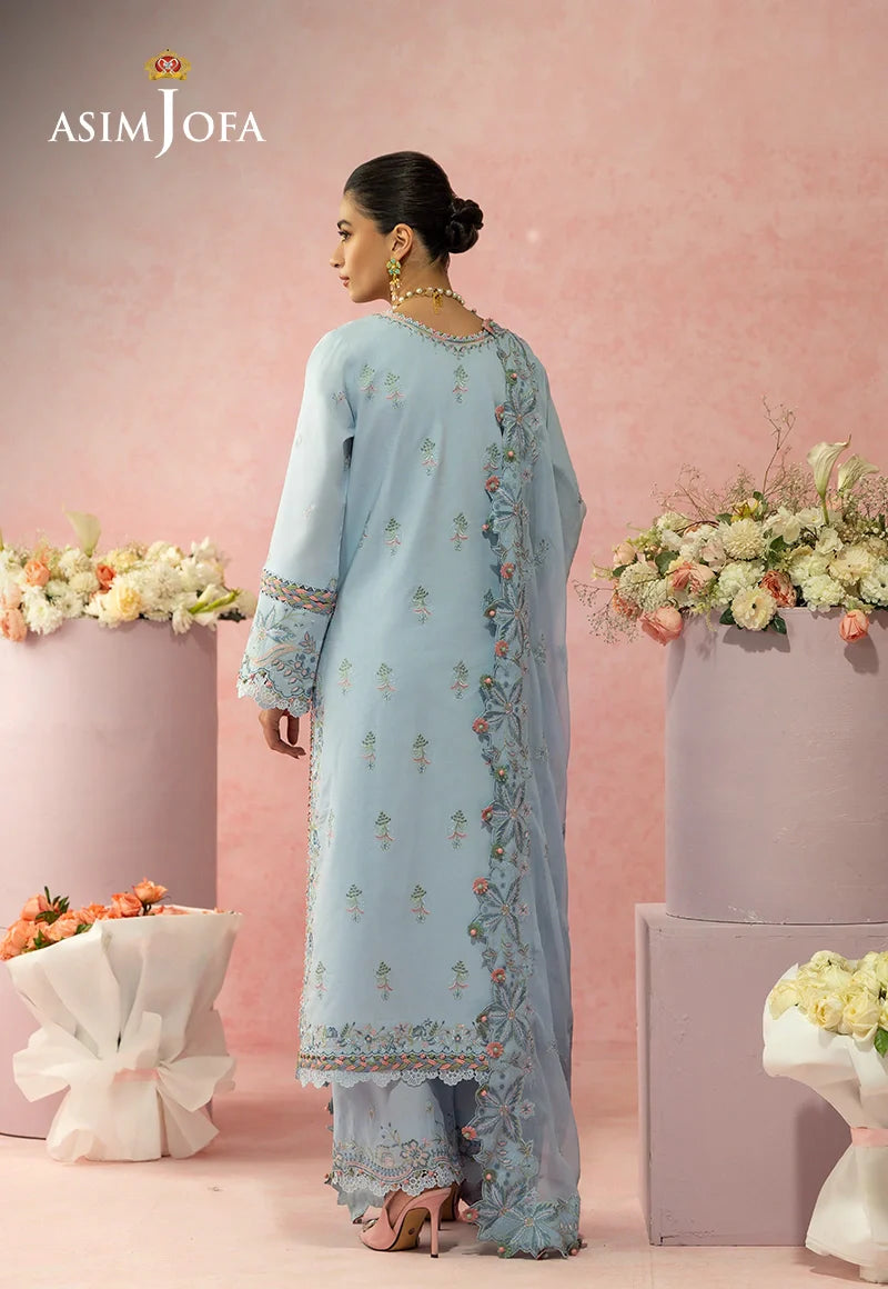 AJULW-10 | Asim Jofa | Luxury Lawn Unstitched Collection 2026