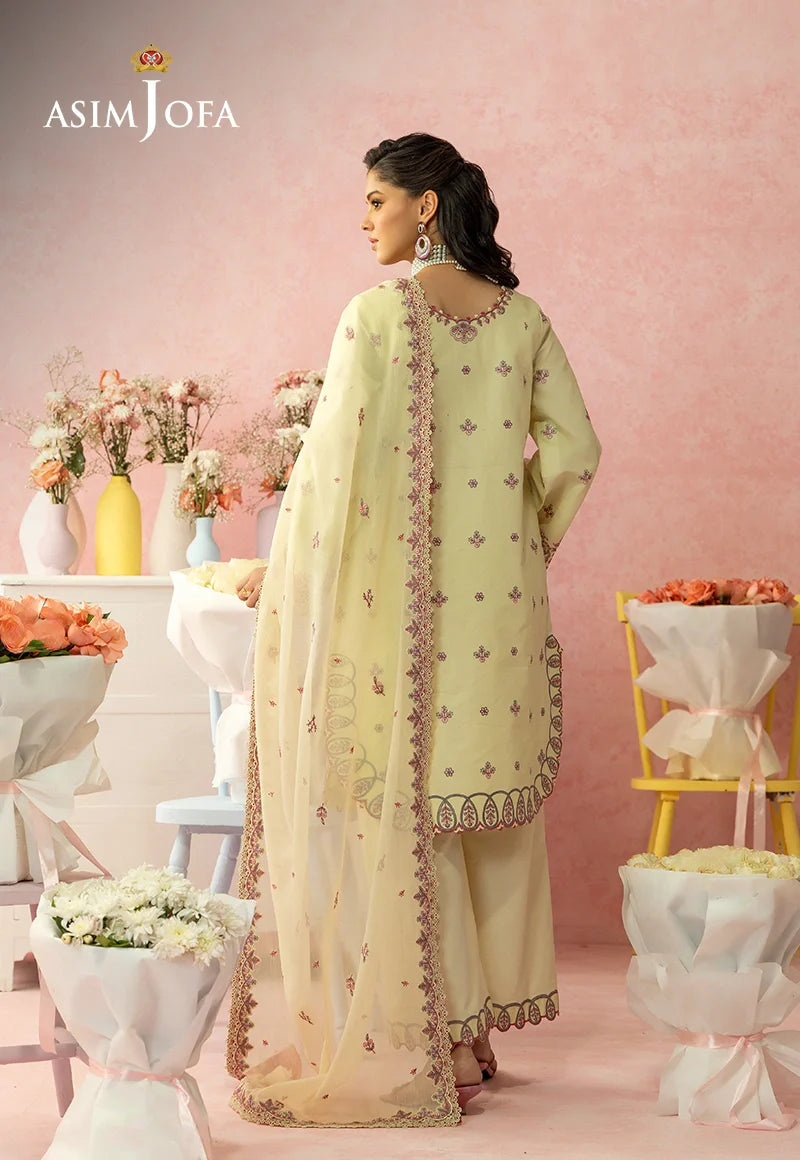 AJULW-09 | Asim Jofa | Luxury Lawn Unstitched Collection 2026