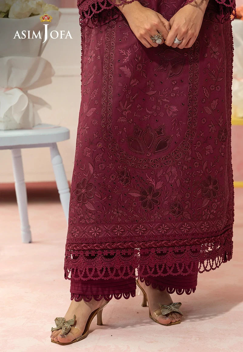 AJULW-12 | Asim Jofa | Luxury Lawn Unstitched Collection 2026
