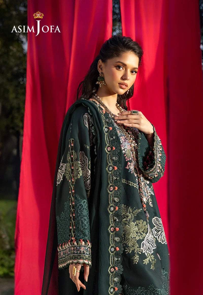 AJULW-06 | Asim Jofa | Luxury Lawn Unstitched Collection 2026