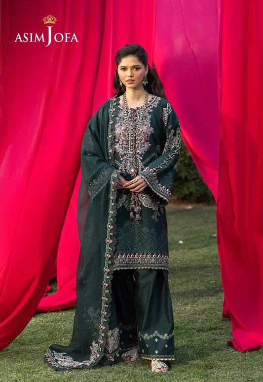 AJULW-06 | Asim Jofa | Luxury Lawn Unstitched Collection 2026