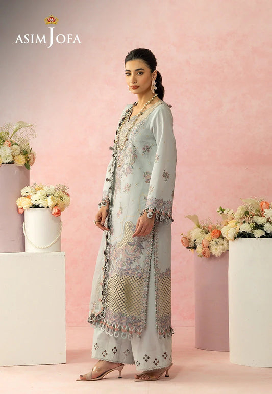 AJULW-01 | Asim Jofa | Luxury Lawn Unstitched Collection 2026